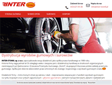 Tablet Screenshot of inter-stomil.pl